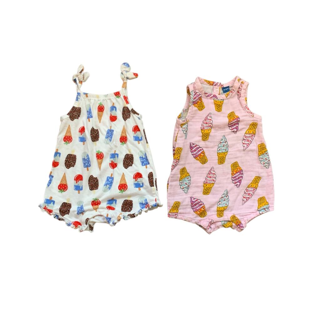Old Navy Summer Treats Romper Bundle *read for sizing*